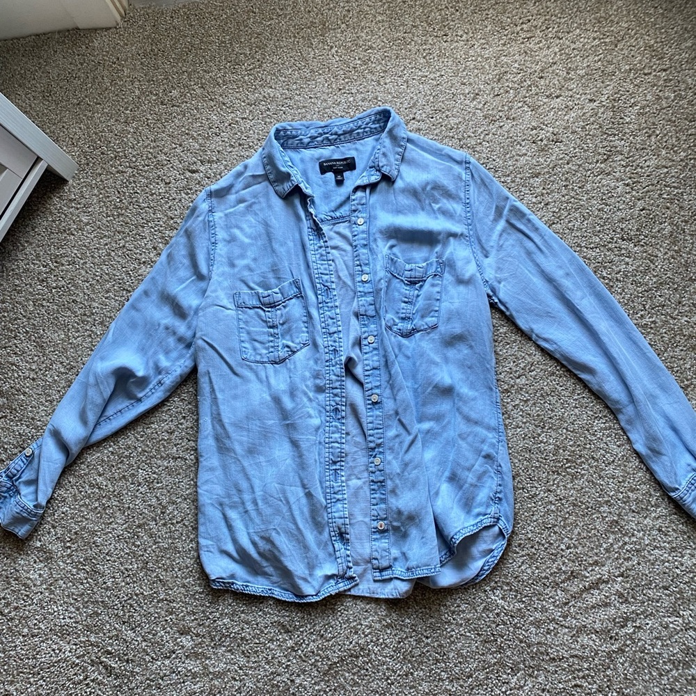 Banana republic denim shirt